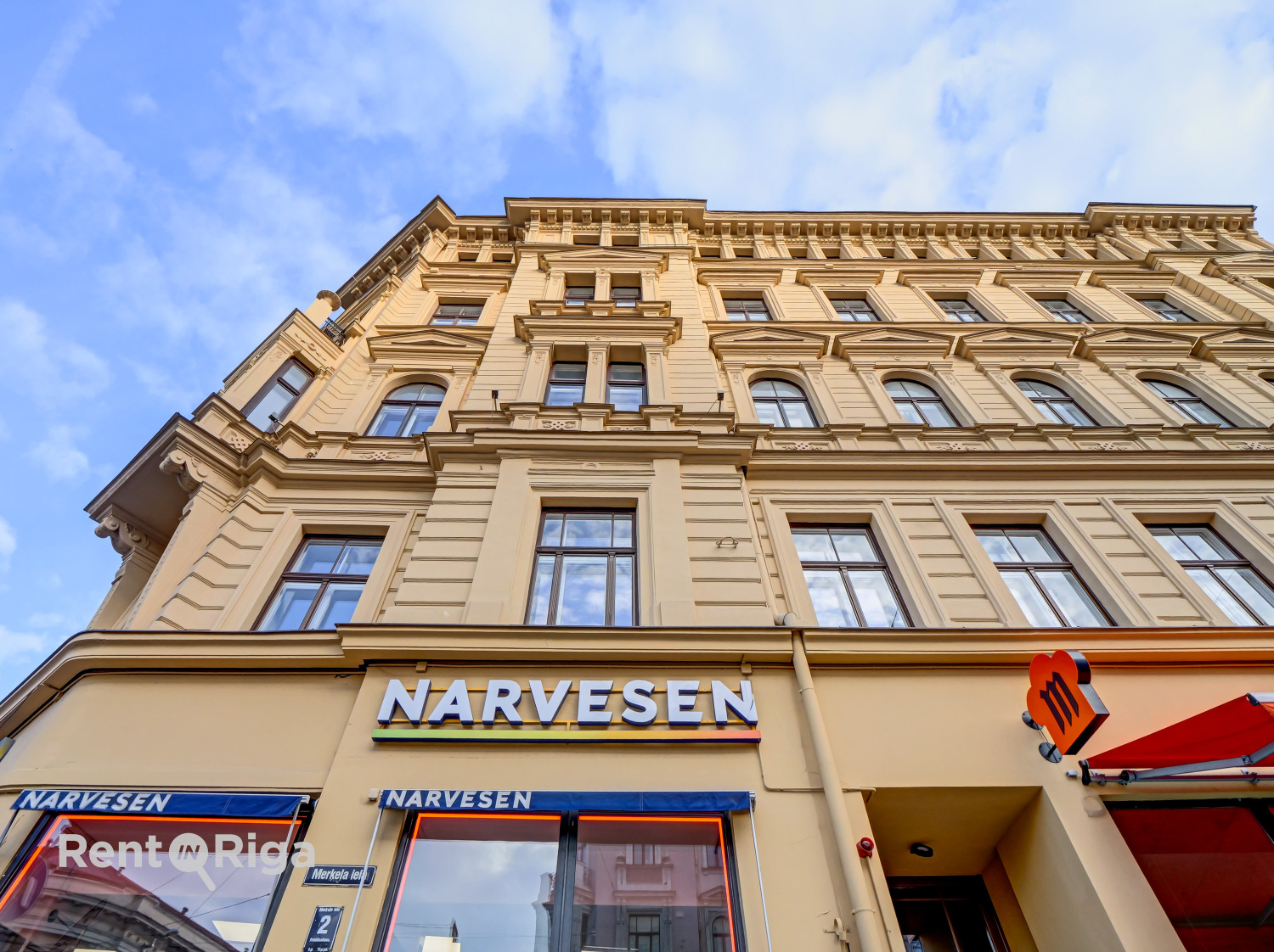Merķeļa iela 2 / Rīga, Labais krasts, Centrs 3