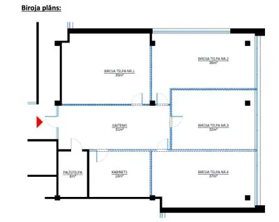 Office For Rent, Vienības gatve 109, Rīga, Ziepniekkalns / 2014 € 6