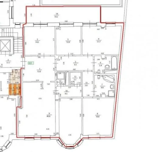 Pārdod biroju, Dzirnavu iela 37, Rīga, Labais krasts, Centrs / 438 550 € 20