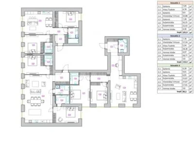Продажа квартиры, Raiņa bulvāris 2, Rīga, Labais krasts, Centrs / 1 050 000 € 23