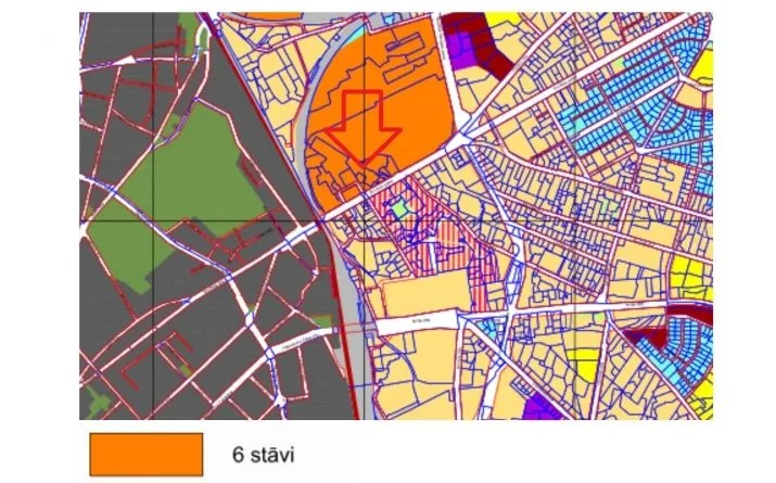 Pārdod zemi, Brīvības iela 197B, Rīga, Labais krasts, Centrs / 950 000 € 17