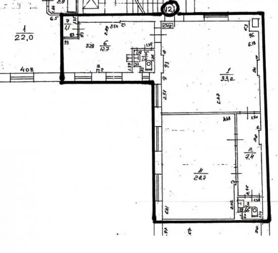 Аренда офиса, Blaumaņa улица 5a, Rīga, Labais krasts, Centrs / 559 € 12