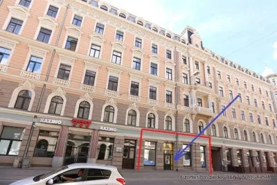 Izīrē tirdzniecības telpas, Elizabetes iela 22, Rīga, Labais krasts, Centrs / 1 000 € 1