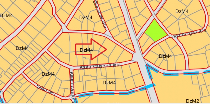 Pārdod zemi, Ščecinas iela 6, Rīga, Labais krasts, Mežaparks / 425 000 € 15
