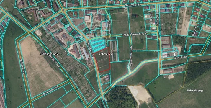 Pārdod zemi, Līvzemes iela 27, Salaspils novads / 156 000 € 3