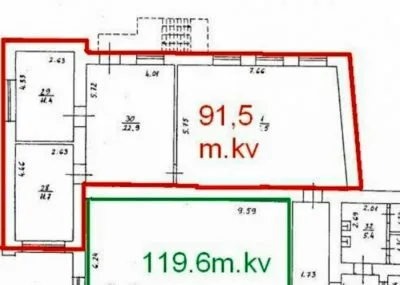 Office For Rent, Gustava Zemgala gatve 12, Rīga, Labais krasts, Purvciems / 650 € 14