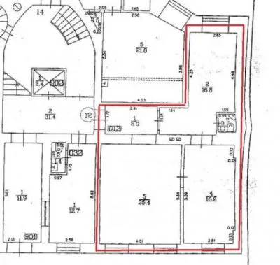 Pārdod biroju, Valdemāra iela 37, Rīga, Labais krasts, Centrs / 75 600 € 9