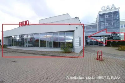 Izīrē tirdzniecības telpas, Biroju iela 10, Rīga, Kreisais krasts, Šampēteris / 3 793 € 1