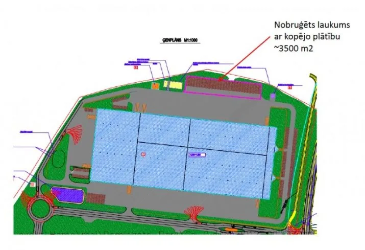 Land plot For Rent, Lielvārži street 1, Ķekavas novads, Ķekavas pagasts / 3 500 €