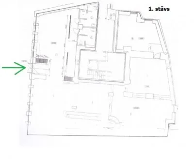 Izīrē tirdzniecības telpas, Skārņu iela 9, Rīga, Labais krasts, Vecrīga / 6 000 € 19