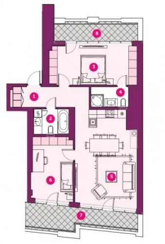 Продажа квартиры, Dzirnavu улица 85, Rīga, Labais krasts, Centrs / 400 000 € 24