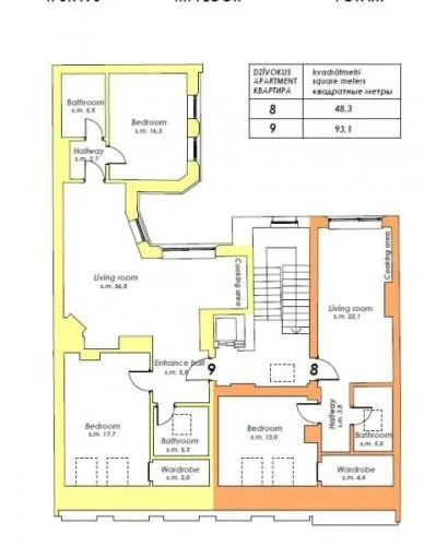 Pārdod dzīvokli, Dzirnavu iela 6, Rīga, Labais krasts, Centrs / 125 000 € 4