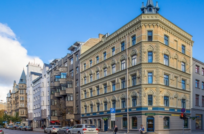 Izīrē dzīvokli, Tērbatas iela 45, Rīga, Labais krasts, Centrs / 1 000 € 7