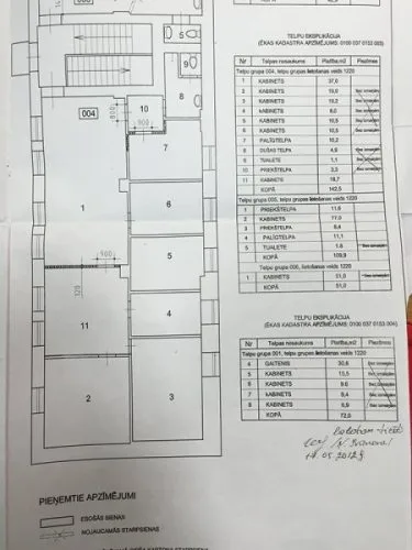 Izīrē biroju, Pērnavas iela 43, Rīga, Labais krasts, Centrs / 720 € 16