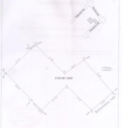 Продажа земли, Kalnciema улица 155A, Rīga, Kreisais krasts, Šampēteris / 110 000 €