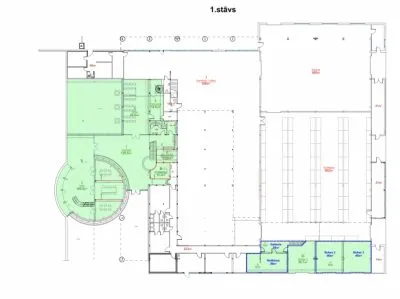 Izīrē biroju, Krasta iela 44, Rīga, Labais krasts, Krasta masīvs / 13 851 € 36