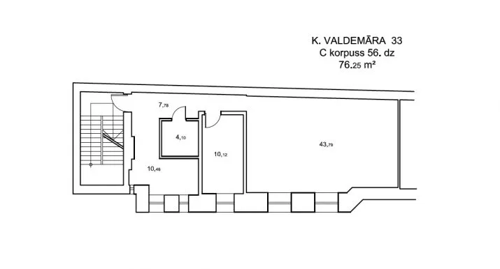 Аренда офиса, Valdemāra улица 33, Rīga, Labais krasts, Centrs / 608 € 11