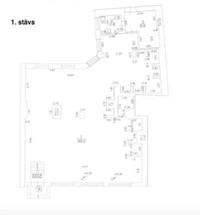 Pārdod tirdzniecības telpas, Tērbatas iela 68, Rīga, Labais krasts, Centrs / 423 600 € 3