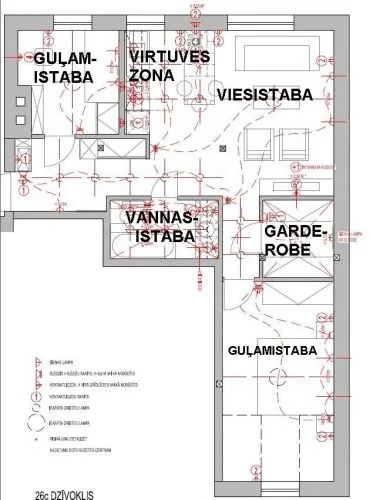 Продажа квартиры, Valdemāra улица 71, Rīga, Labais krasts, Centrs / 116 000 € 13