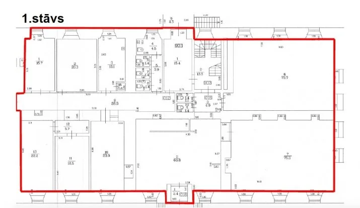 Аренда офиса, Kronvalda bulvāris улица 3, Rīga, Labais krasts, Centrs / 15 600 € 19