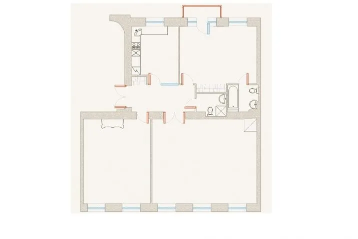 Аренда офиса, Kalpaka улица 7, Rīga, Labais krasts, Centrs / 1 350 € 22