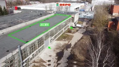 Izīrē noliktavu, Kurzemes prospekts iela 3, Rīga, Kreisais krasts, Imanta / 2 660 € 1