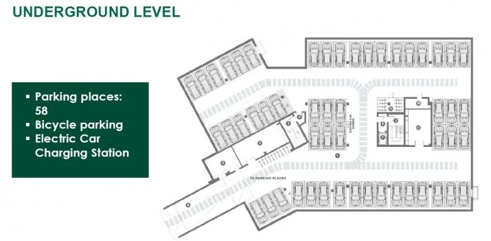 Office For Rent, Ķelnes street 1, Rīga, Labais krasts, Mežaparks / 3 604 € 9