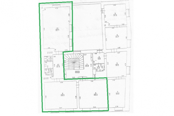 Office For Rent, Grēcinieku street 1, Rīga, Labais krasts, Vecrīga / 720 € 11