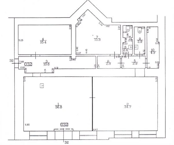 commercial premises For Rent, Aspazijas street 30, Rīga, Labais krasts, Centrs / 2 500 € 11