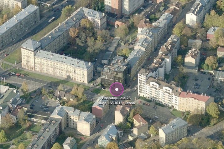 Izīrē biroju, Hospitāļu iela 23, Rīga, Labais krasts, Centrs / 850 € 19