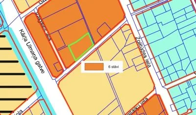 Land plot For Sale, Priedaines street 76, Rīga, Kreisais krasts, Šampēteris / 444 255 € 7