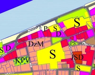 Land plot For Sale, Pils street 74, Ventspils / 32 000 € 4