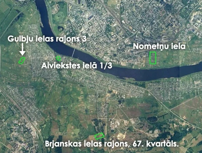 Продажа земли, Nometņu ielas rajonā 0, Daugavpils / 25 000 € 8