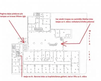 commercial premises For Rent, Matīsa street 25, Rīga, Labais krasts, Centrs / 4 500 € 14