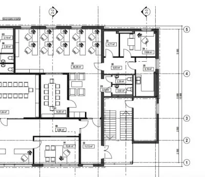 Office For Rent, Bērzaunes street 9, Rīga, Labais krasts, Centrs / 1 020 € 17