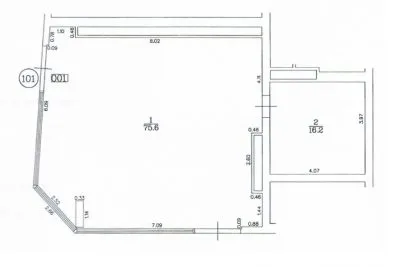 Izīrē tirdzniecības telpas, Hospitāļu iela 23, Rīga, Labais krasts, Centrs / 918 € 8