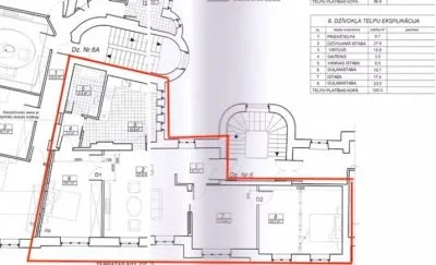 Izīrē tirdzniecības telpas, Tērbatas iela 9/11, Rīga, Labais krasts, Centrs / 840 € 19