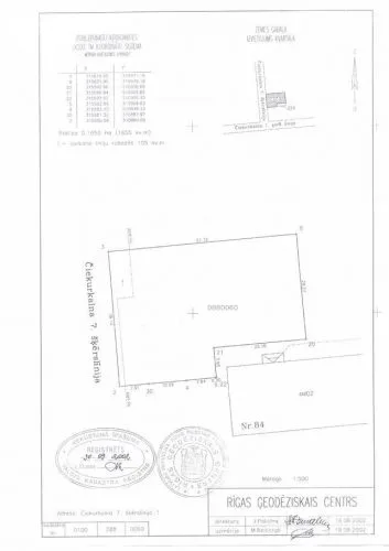 Pārdod zemi, Čiekurkalna 7 šķērslīnija 1, Rīga, Labais krasts, Čiekurkalns / 110 000 € 8