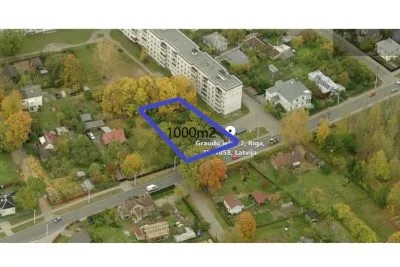 Pārdod zemi, Graudu iela 27, Rīga, Kreisais krasts, Ziepniekkalns / 60 000 € 1