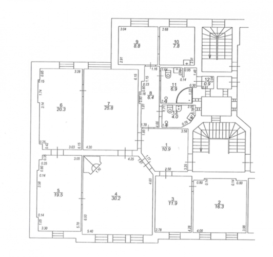 Izīrē dzīvokli, Alberta iela 7, Rīga, Labais krasts, Centrs / 1 400 € 21
