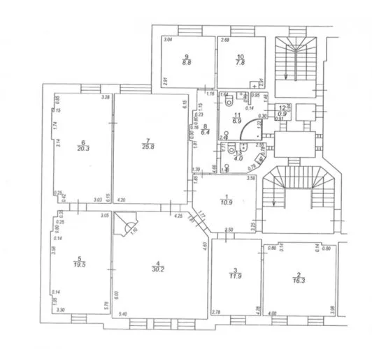 Izīrē dzīvokli, Alberta iela 7, Rīga, Labais krasts, Centrs / 1 400 € 21