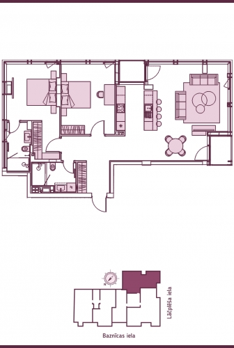 Pārdod dzīvokli, Lāčplēša iela 11, Rīga, Labais krasts, Centrs / 443 330 € 11