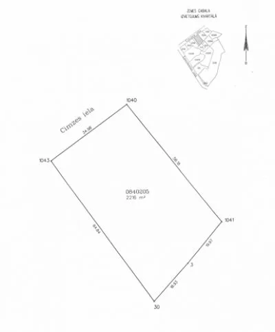 Land plot For Sale, Cimzes street 6, Rīga, Labais krasts, Mežaparks / 1 330 000 € 8