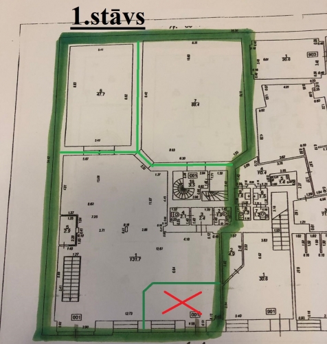 commercial premises For Rent, Aspāzijas bulvāris 32, Rīga, Labais krasts, Centrs / 2 500 € 14