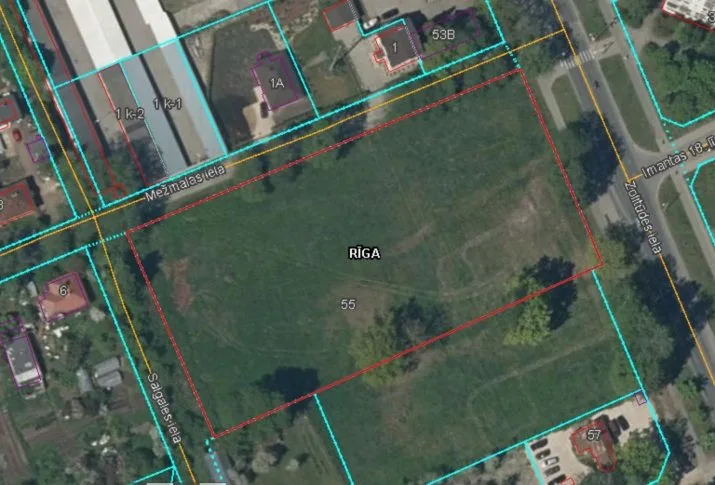 Продажа земли, Zolitūdes улица 55, Rīga, Kreisais krasts, Imanta / 750 000 € 9