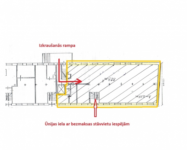 Izīrē tirdzniecības telpas, Ūnijas iela 6, Rīga, Labais krasts, Teika / 2 925 € 16