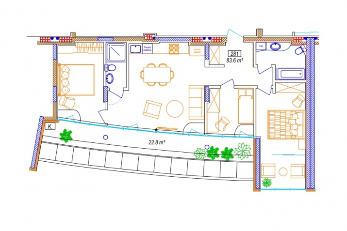 Pārdod dzīvokli, Klijānu iela 16, Rīga, Labais krasts, Centrs / 214 000 € 20