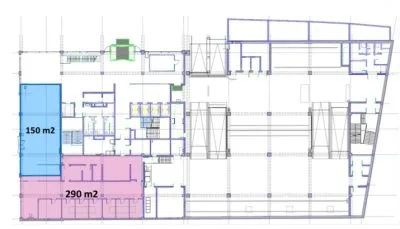 Izīrē tirdzniecības telpas, Valdemāra iela 62, Rīga, Labais krasts, Centrs / 4 350 € 11