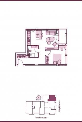 Apartment For Sale, Lāčplēša iela street 11, Rīga, Labais krasts, Centrs / 175 920 € 8