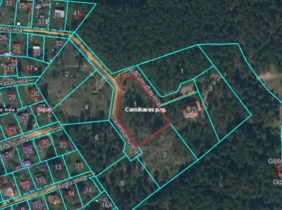 Продажа земли, Sauleskalna улица 1, Carnikavas novads, Carnikava / 47 000 € 5